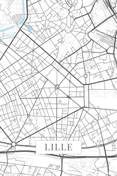 Póster Lille white