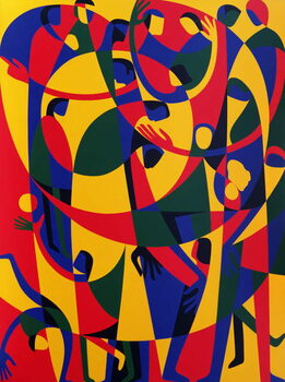 Schilderij op canvas Live Adventurously, 1998