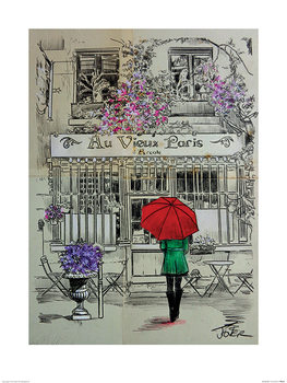 Konsttryck Loui Jover - Au Vieux Paris