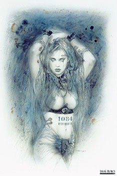 Poster Luis Royo - blue 1084