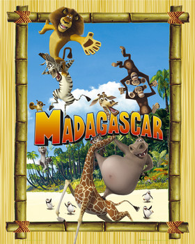 Póster MADAGASCAR - bamboo-be