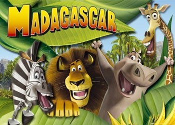 Póster MADAGASKAR - cast