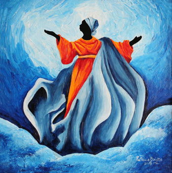 Schilderij op canvas Madonna assumption - Sanctissima, 2008