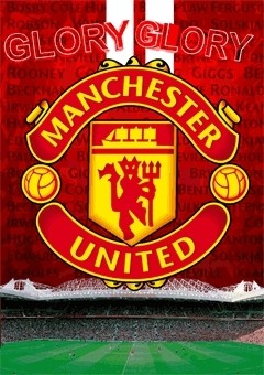 3D Poster MANCHESTER UNITED - crest