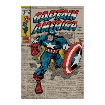 Poster Marvel - Captain America