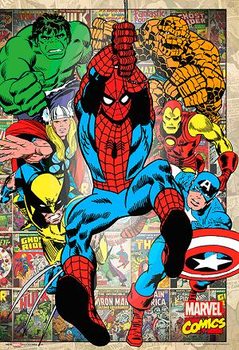 3D Poster MARVEL - group