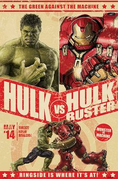 Poster Marvel's The Avengers 2: Age of Ultron - Hulk Vs Hulkbuster