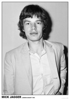 Póster Mick Jagger - Rediffusion TV Studio, Wembley, London 27th August 1965