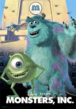 3D Poster MONSTERS INC.