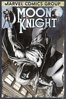 Póster Moon Knight - Comic Book Cover