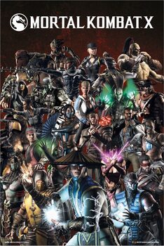 Плакат Mortal Kombat X