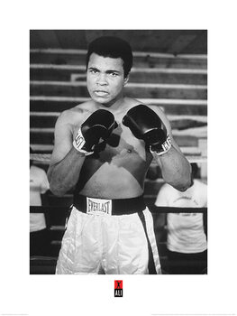 Konsttryck Muhammad Ali - Pose