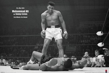 Poster Muhammad Ali vs. Sonny Liston