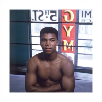 Muhammad Ali - Window Kunstdruck
