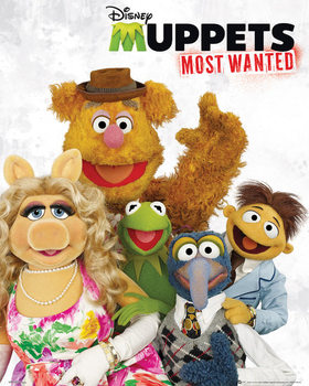 Poster Muppets most wanted - cast
