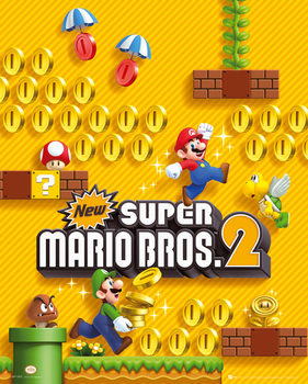 Poster Nintendo - mario bros 2