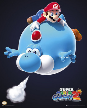 Poster Nintendo - mario galaxy 2