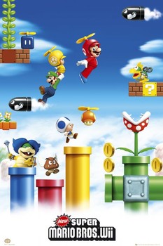 Poster Nintendo - mario & luigi
