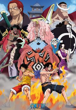 Póster One Piece - Marine Ford