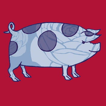 Poster Piddle Valley Pig, 2005