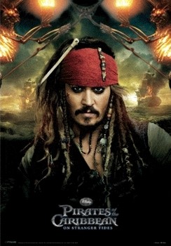 3D Poster PIRATES OF THE CARIBBEAN 4 - jack