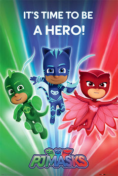 Poster PJ Masks - Be a Hero