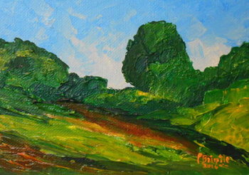 Schilderij op canvas Plaisance surrounding, 2016