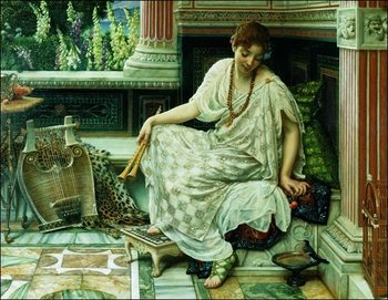 Konsttryck  Poynter - Chloe Dulces Dolta Modos et Citharae Sciens