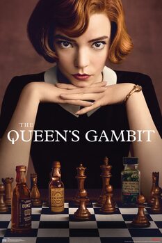 Poster Queens Gambit - Key Art