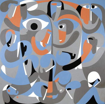 Schilderij op canvas Reassurance