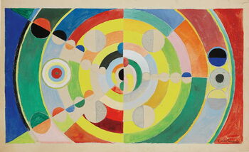 Poster Relief-disques, 1936