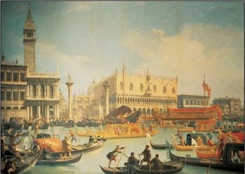 Poster Return of the Bucintoro to the Molo on Ascension Day, 1732