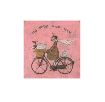 Konsttryck Sam Toft - Go Your Own Way
