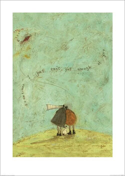 Konsttryck Sam Toft - I Just Can‘t Get Enough of You