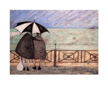Konsttryck Sam Toft - It's a Wonderful Life