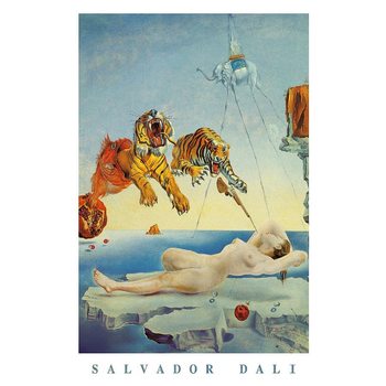 Póster Savador Dali - Dream Caused By A Bee Flight