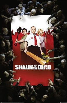 Póster Shaun Of The Dead - Key Art