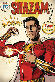 Плакат Shazam!: Fury of the Gods - Boom
