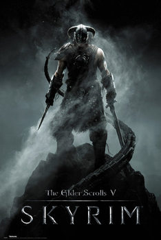 Плакат Skyrim - Dragonborn
