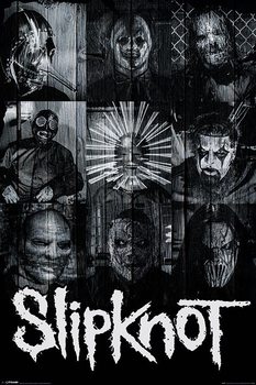 Póster Slipknot - Masks