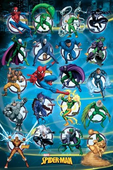 Poster SPIDER-MAN - compilation