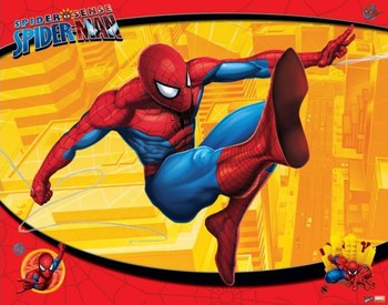 Poster SPIDER-MAN - kick