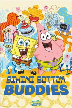 Póster Spongebob Squarepants - Bikini Bottom Buddies