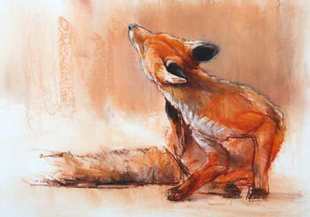 Schilderij op canvas Spring Vixen, 2022,