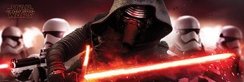 Poster Star Wars: Episode VII – Das Erwachen der Macht - Kylo Ren & Stormtroopers