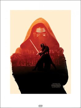 Star Wars: Episode VII – Das Erwachen der Macht - Kylo Ren Tri Kunstdruck