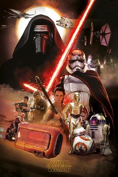 Poster Star Wars: Episode VII – Das Erwachen der Macht - Montage