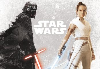 Плакат Star Wars - Kylo & Rey
