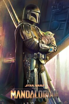 Póster Star Wars: The Mandalorian - Clan de dos