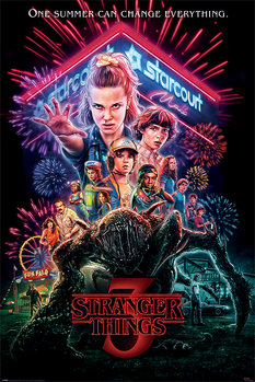 Плакат Stranger Things - Summer of 85